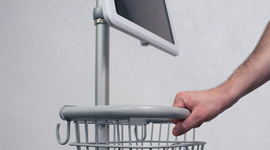 Tekerlekli Tablet Standı