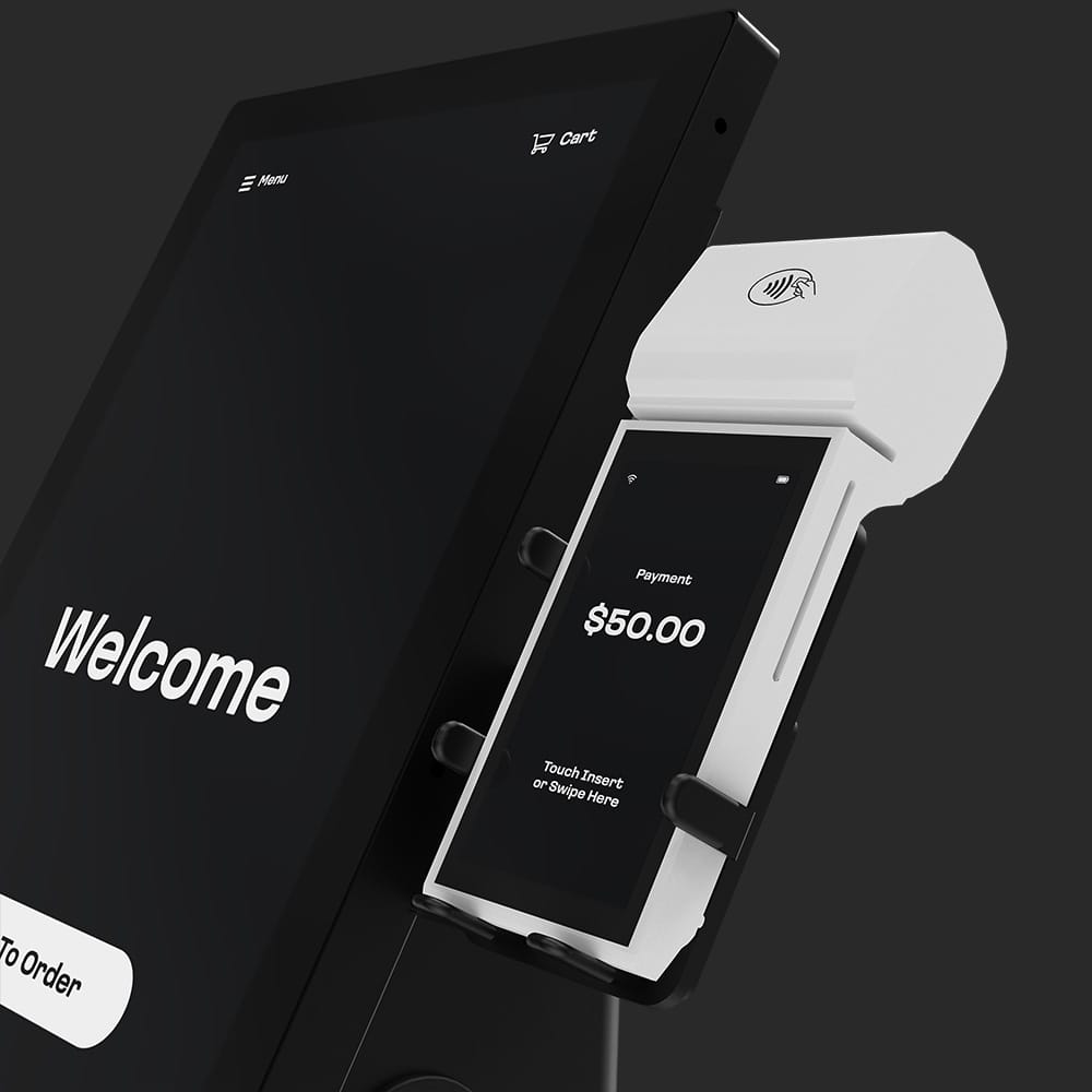 Self Servis Kiosk Zemin Standı